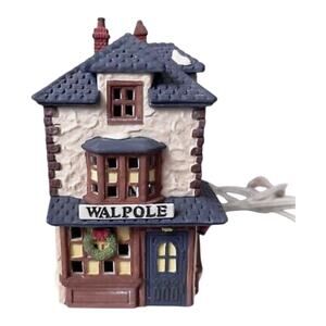 Dept 56 Walpole Tailors Dickens Snow Village Lighted Shop Christmas Building New